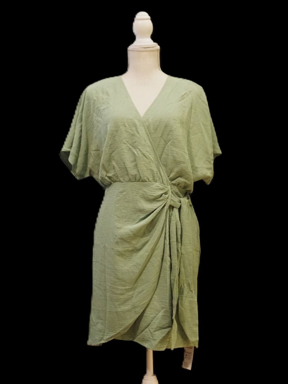 CupShe Mint Green Lightweight Wrap Dress Resort Wear Women’s Small